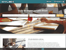 Tablet Screenshot of cylex.com.br