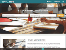 Tablet Screenshot of cylex.in