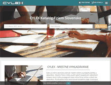 Tablet Screenshot of cylex.sk